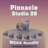 MEGA Lernkurs-Bundle Pinnacle Studio 26 XXL+1